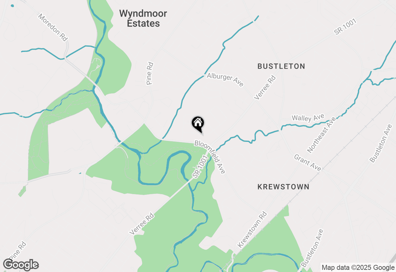 Map of 8635 Ferndale Street, Philadelphia, PA 19115