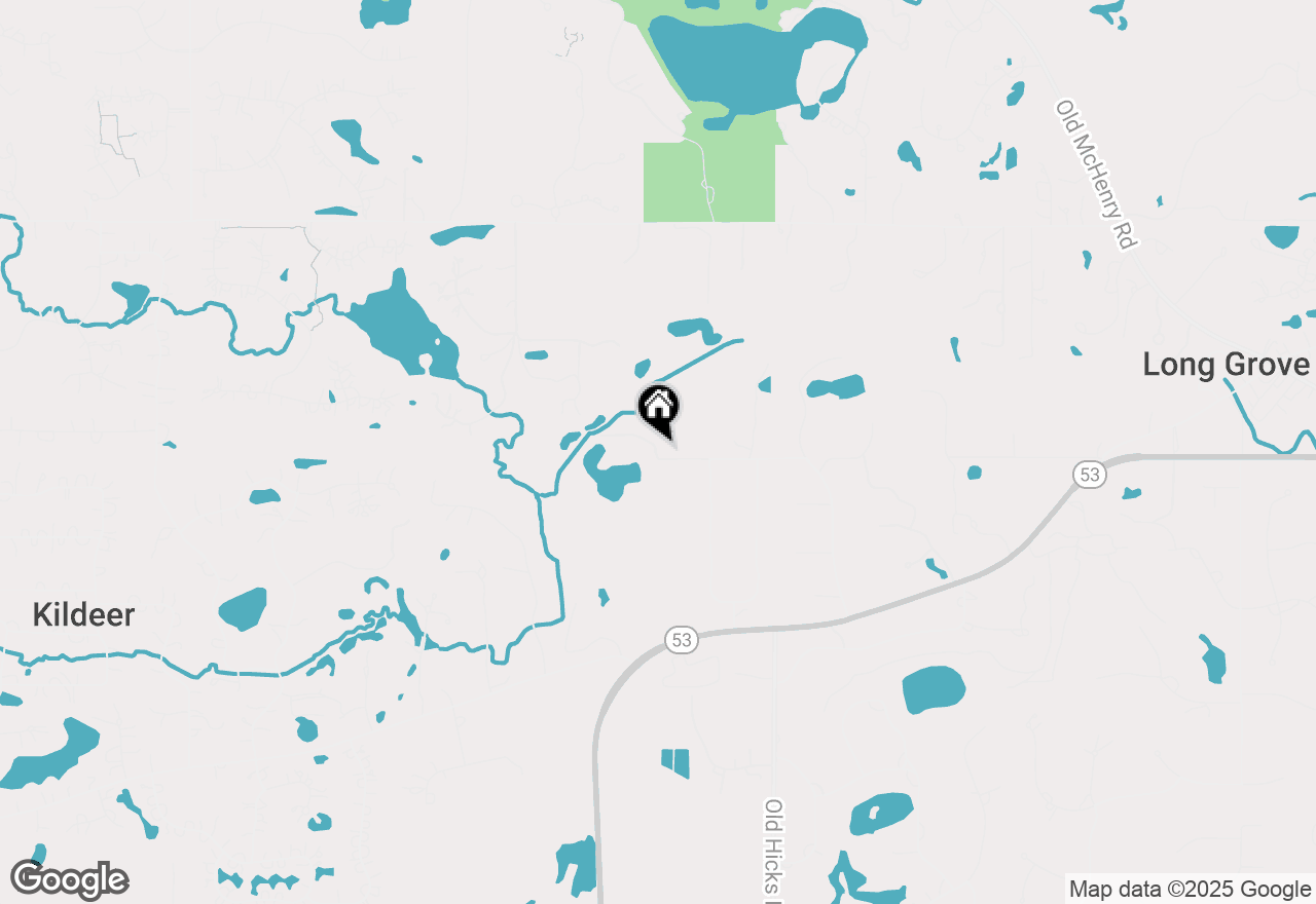 Map of 3448 Hidden Valley Road, Long Grove, IL 60047