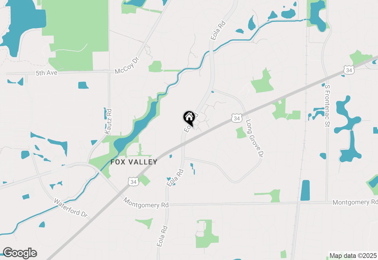 Map of 2616 Ogden Avenue #C, Aurora, IL 60504