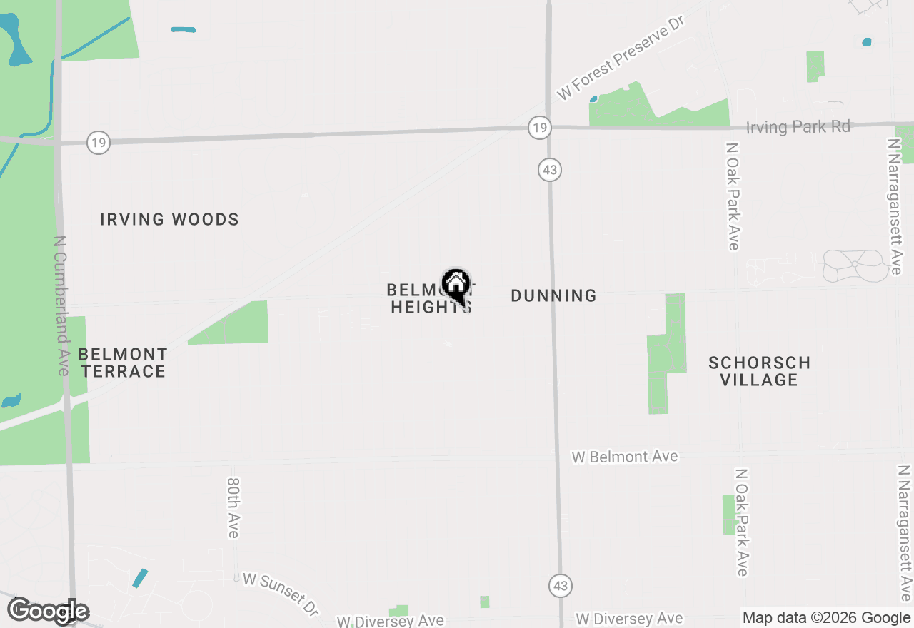 Map of 3535 N Osceola Avenue, Chicago, IL 60634