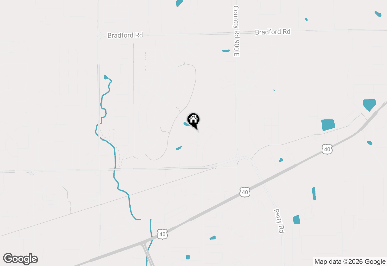 Map of 8641 Meadowlands Court, Plainfield, IN 46168