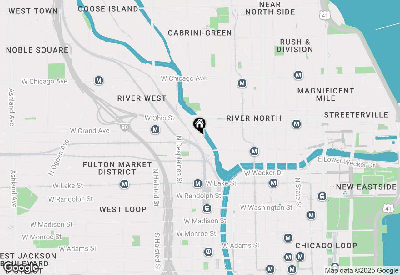 Map of 460 N Canal Street, Chicago, IL 60654