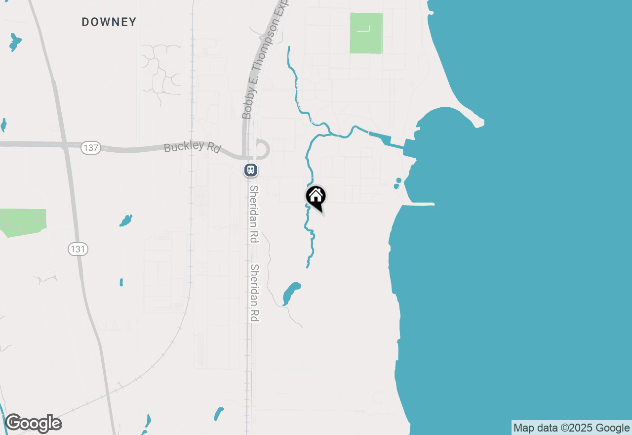 Map of 240 Shore Acres Circle, Lake Bluff, IL 60044