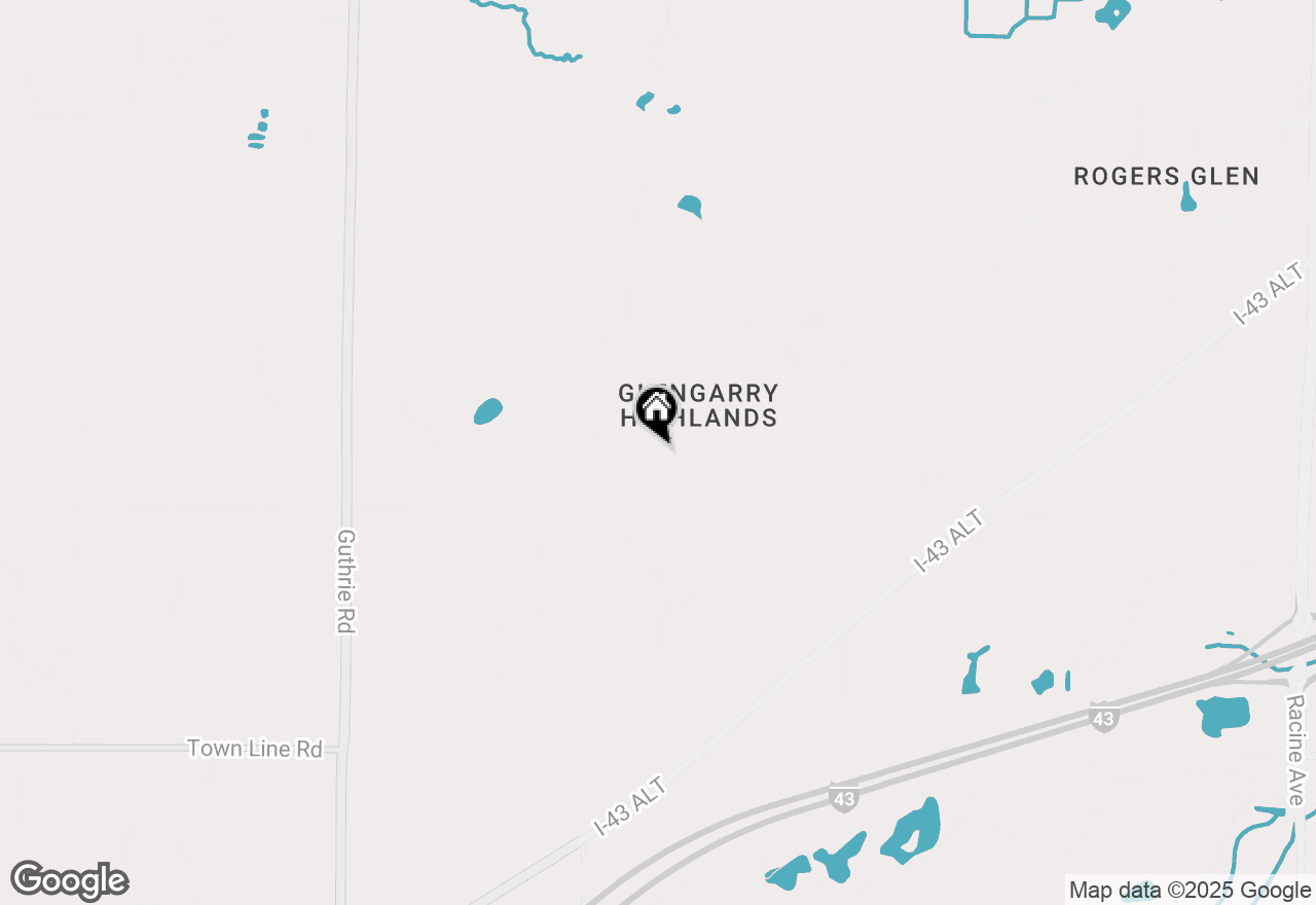 Map of 5810 S Balmoral Dr, New Berlin, WI 53146