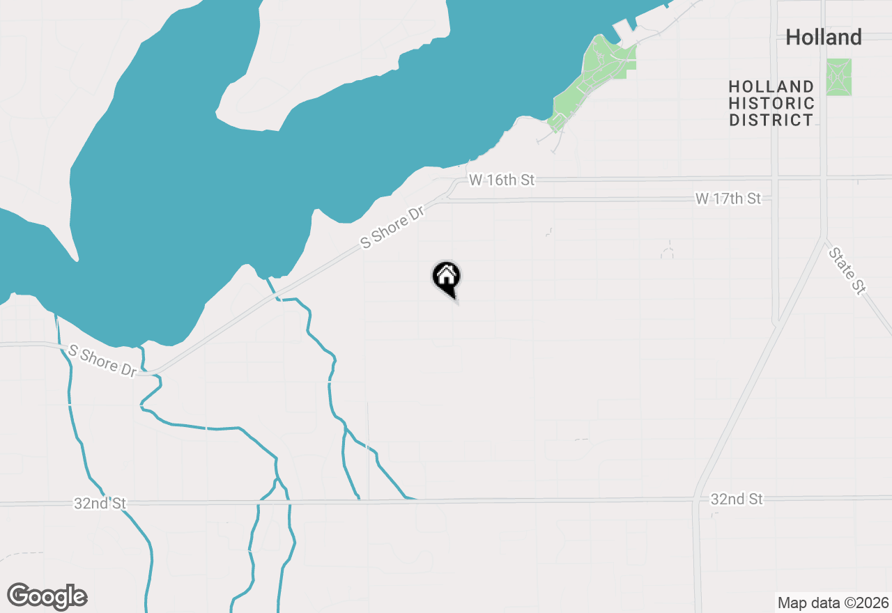 Map of 550 W 22nd Street, Holland, MI 49423