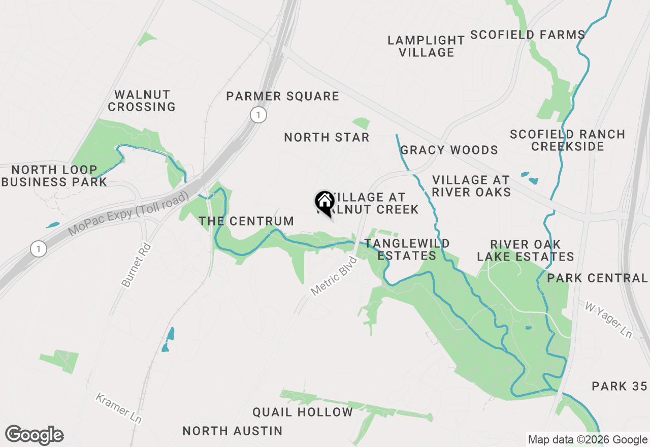 Map of 12166 Metric Blvd #219, Austin, TX 78758
