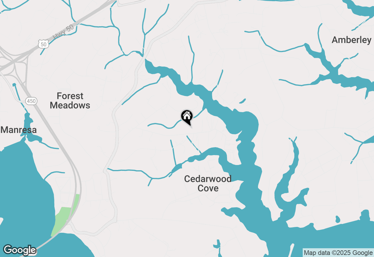 Map of 358 Forest Beach Road, Annapolis, MD 21409