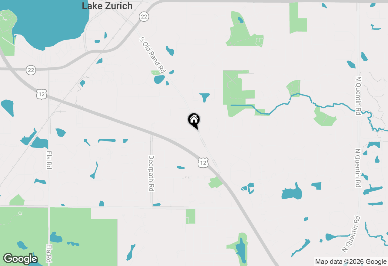 Map of 481 Pheasant Ridge Road, Lake Zurich, IL 60047