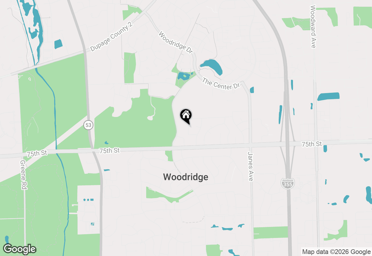 Map of 7220 Sprucewood Avenue, Woodridge, IL 60517