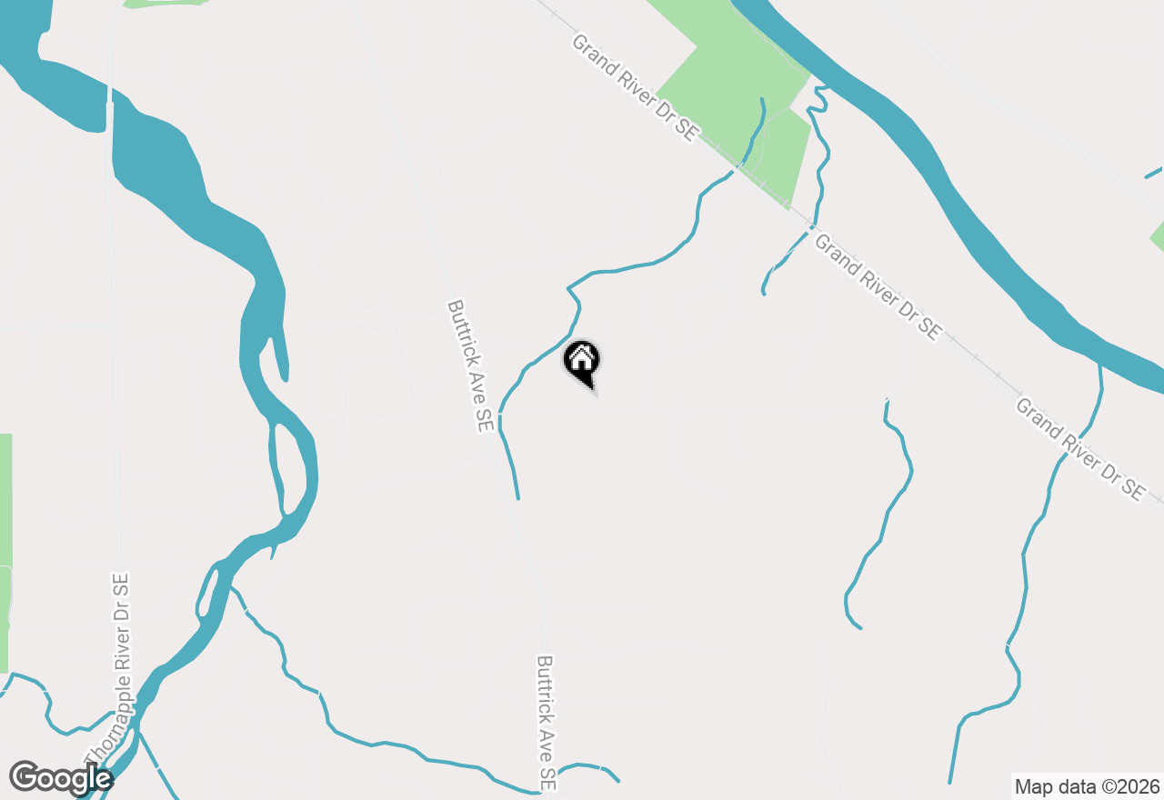 Map of 1981 Country Brook Drive Se, Ada, MI 49301