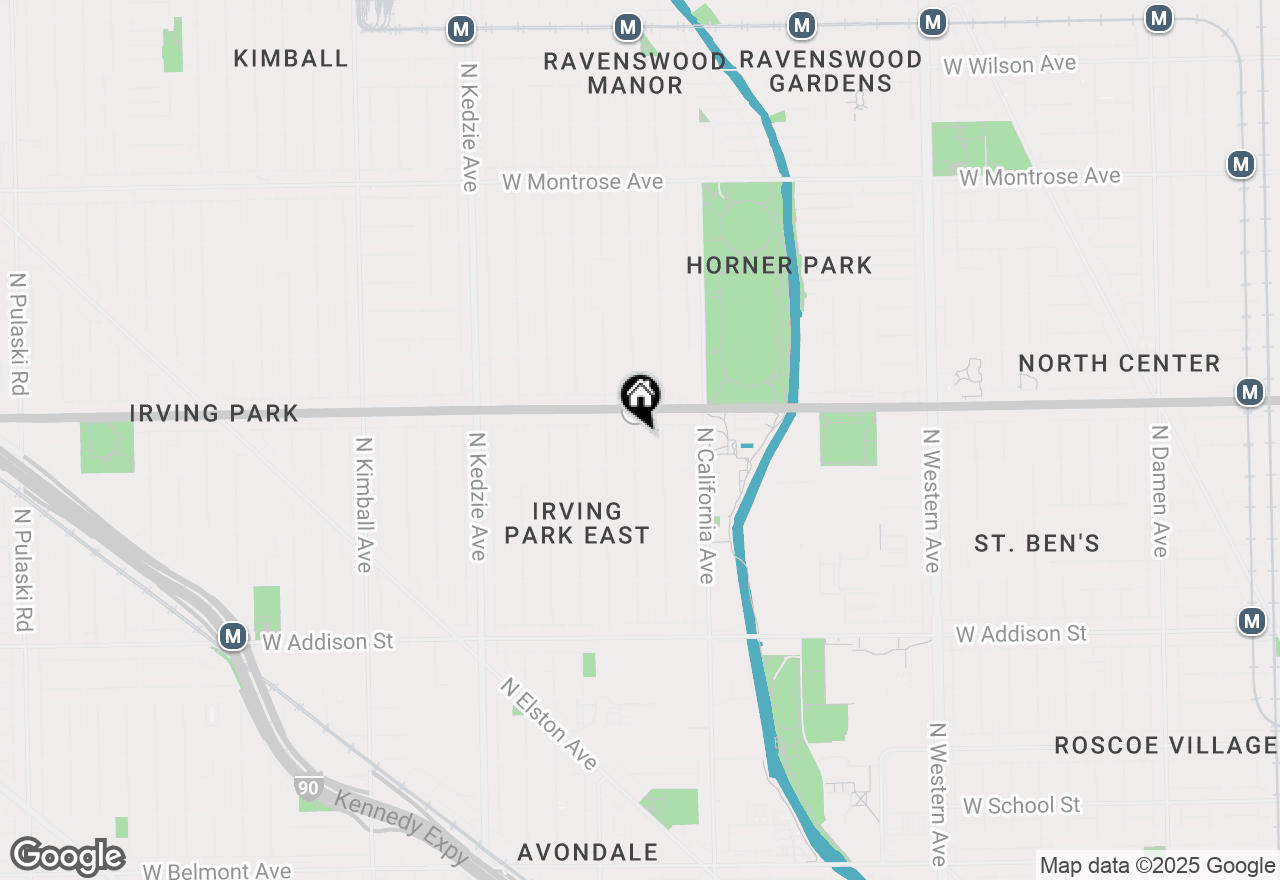 Map of 3926 N Francisco Avenue, Chicago, IL 60618