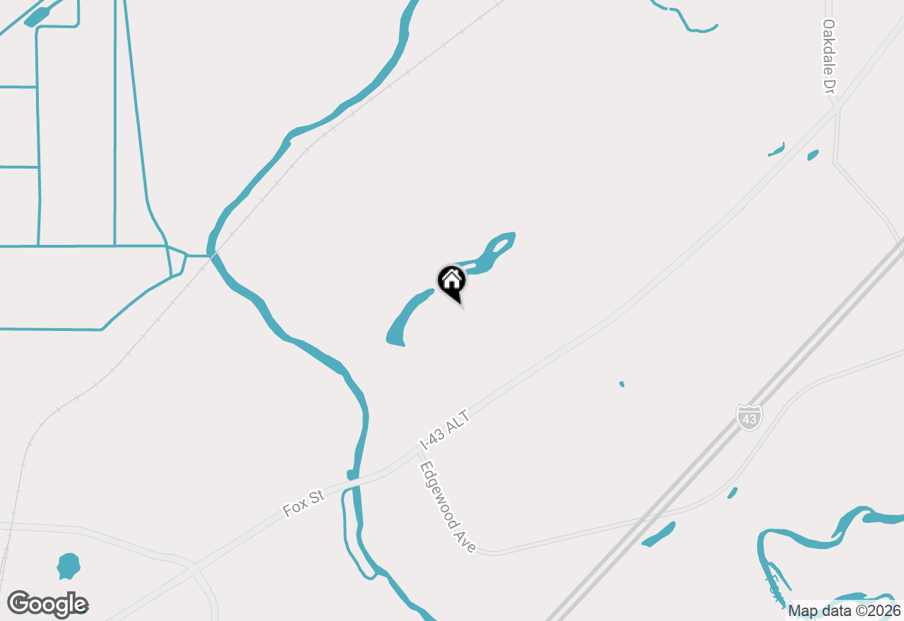 Map of W277S8810 Lakeside Dr, Mukwonago, WI 53149