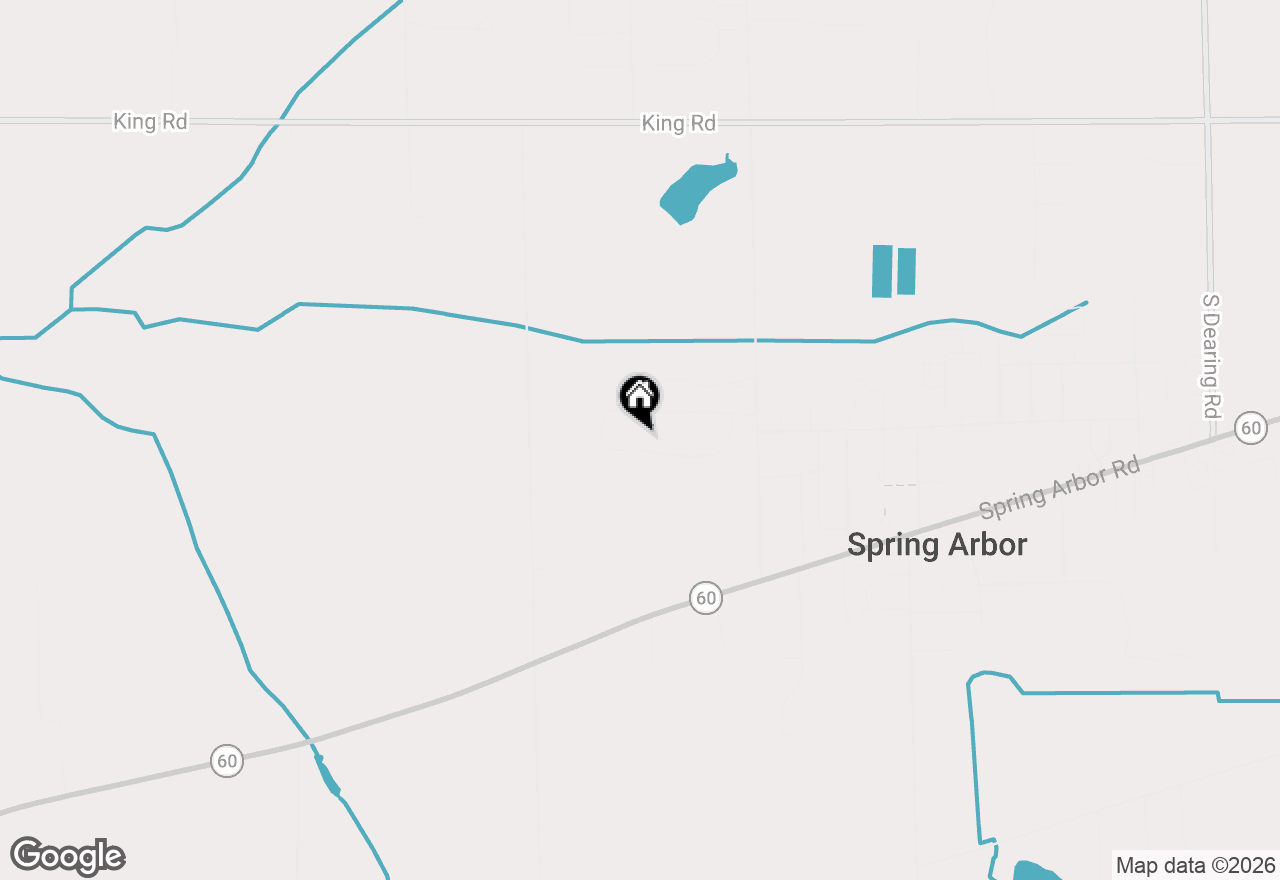 Map of 71 Dickens Street, Spring Arbor, MI 49283