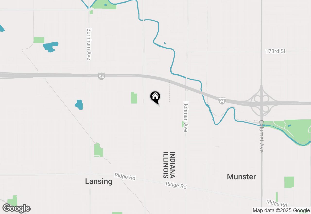 Map of 3643 177th Street, Lansing, IL 60438