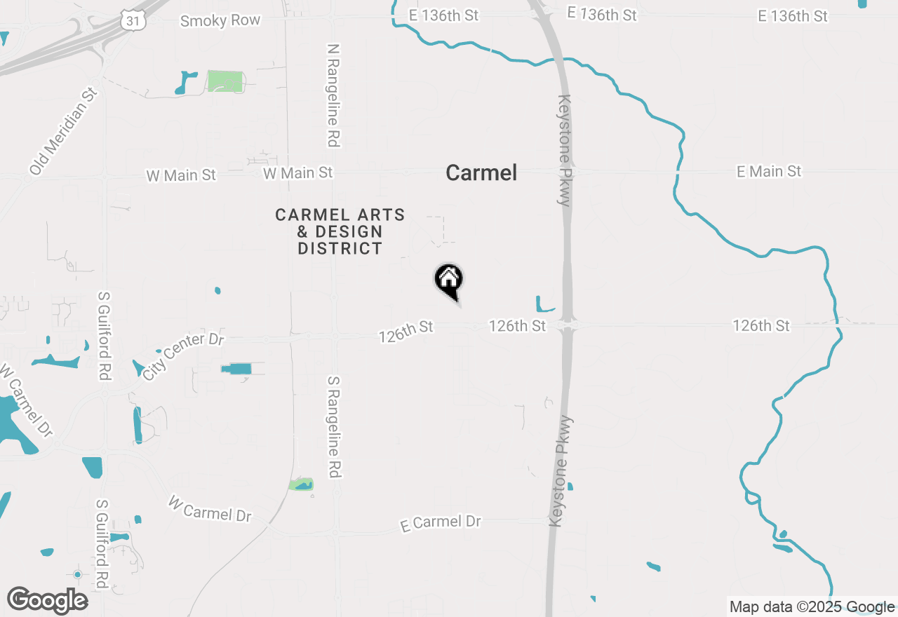 Map of 505 Concord Lane, Carmel, IN 46032