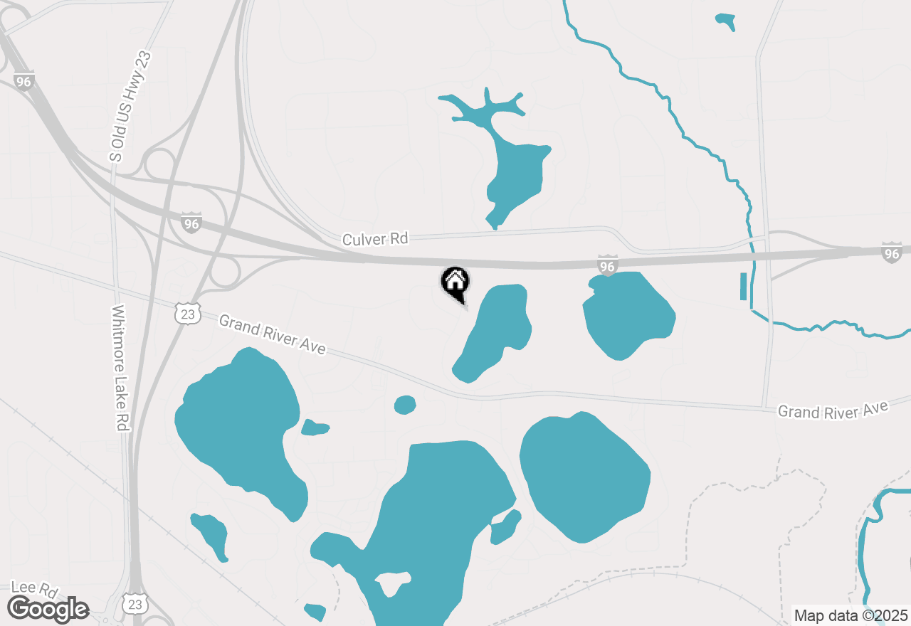 Map of 5855 E Windword Drive, Brighton, MI 48116