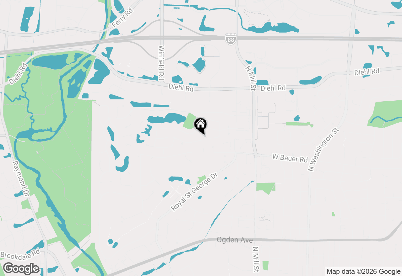 Map of 1503 Cocalico Court, Naperville, IL 60563