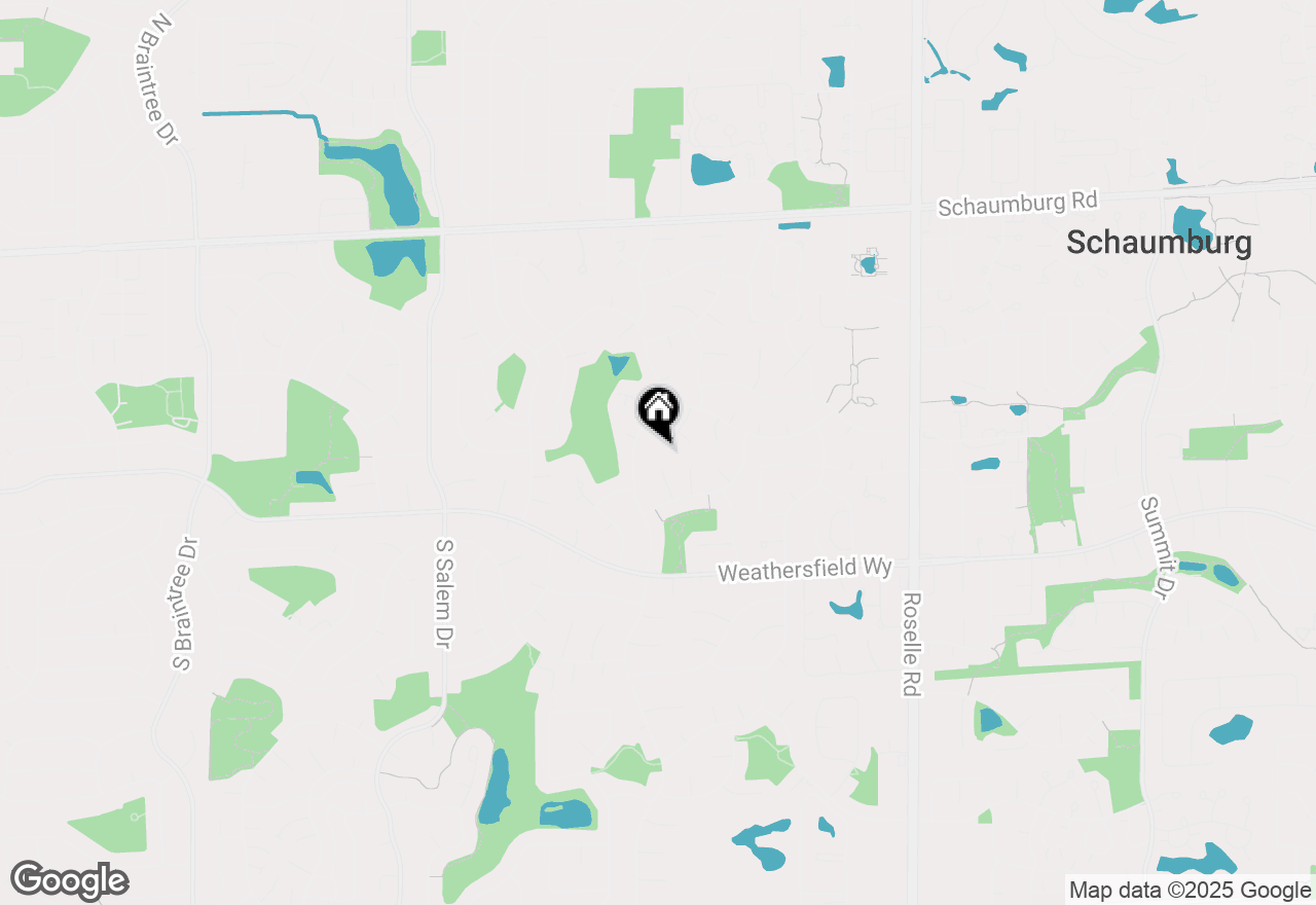 Map of 333 Bramble Lane, Schaumburg, IL 60193