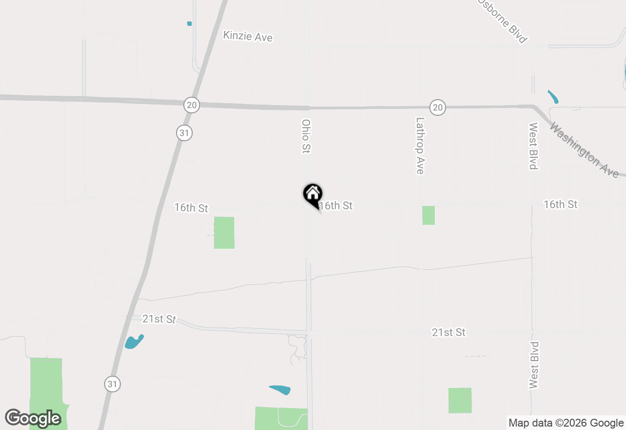 Map of 1617 Ohio St, Racine, WI 53405