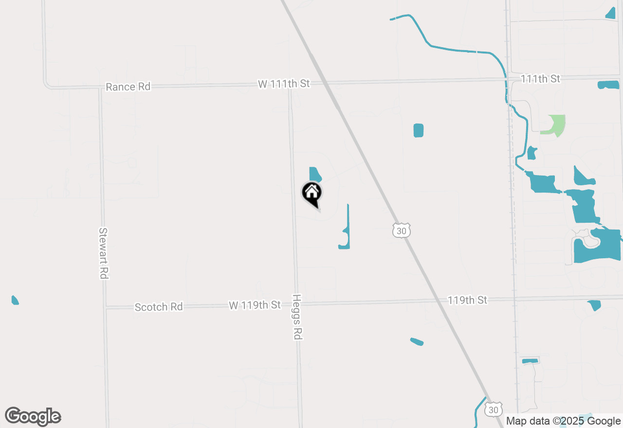 Map of 25934 S Courtney Road, Plainfield, IL 60585