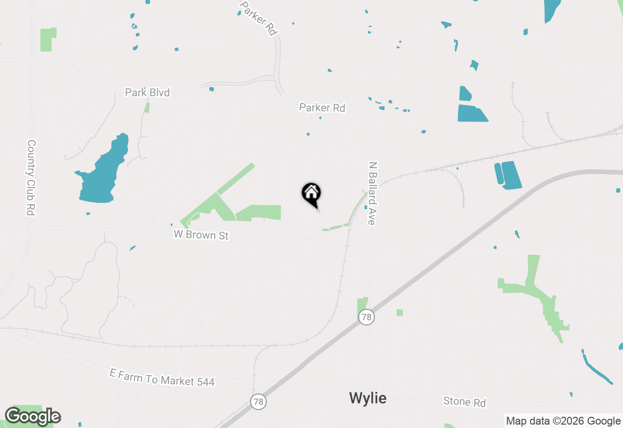 Map of 409 Kathy Lane, Wylie, TX 75098