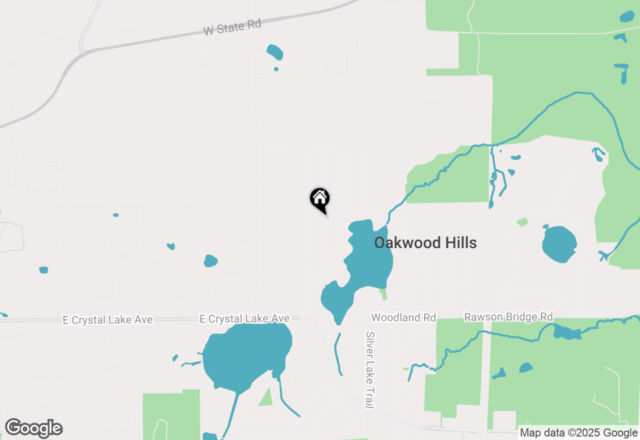 Map of 5611 Oak Park Road, Oakwood Hills, IL 60013