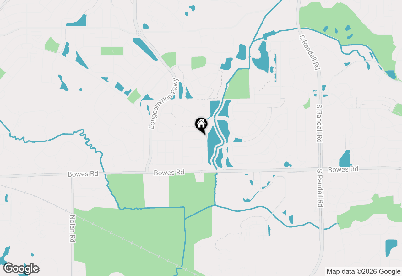 Map of 2787 Beacon Point Circle, Elgin, IL 60124