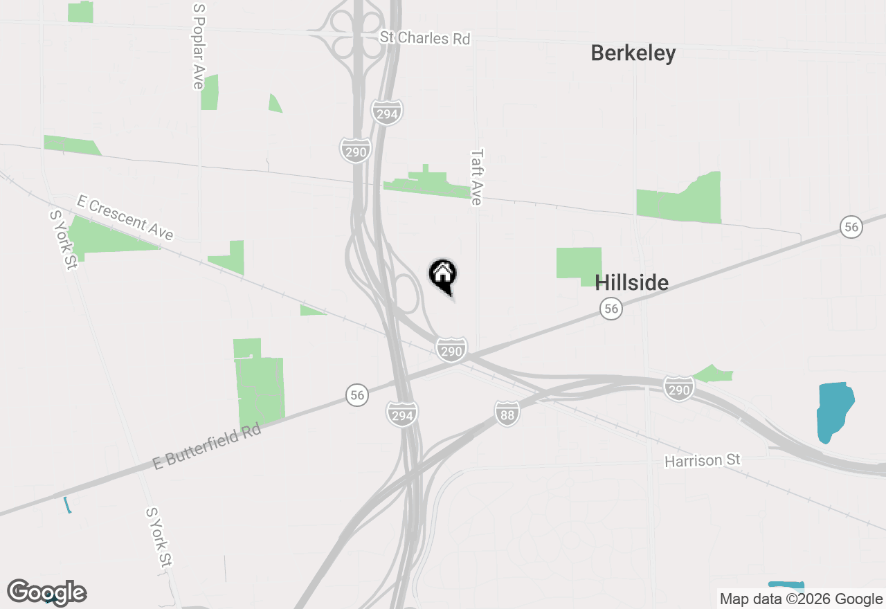 Map of 1941 Arthur Avenue, Berkeley, IL 60163