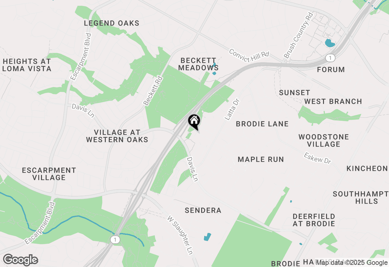 Map of 8402 Nairn Dr, Austin, TX 78749