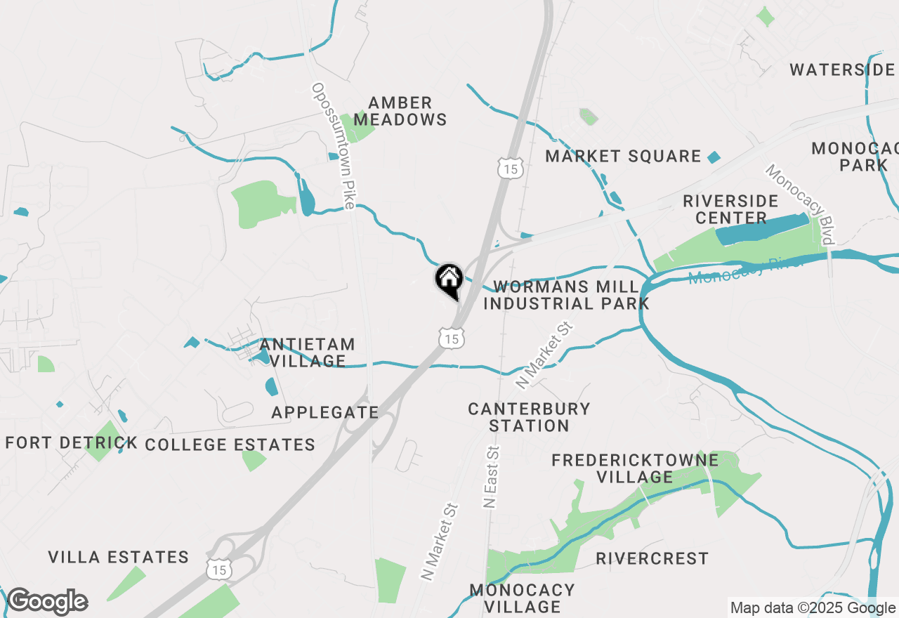 Map of 176 Thomas Johnson Drive, Frederick, MD 21702