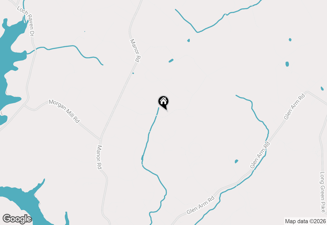 Map of 4402 Meadowcliff Road, Glen Arm, MD 21057