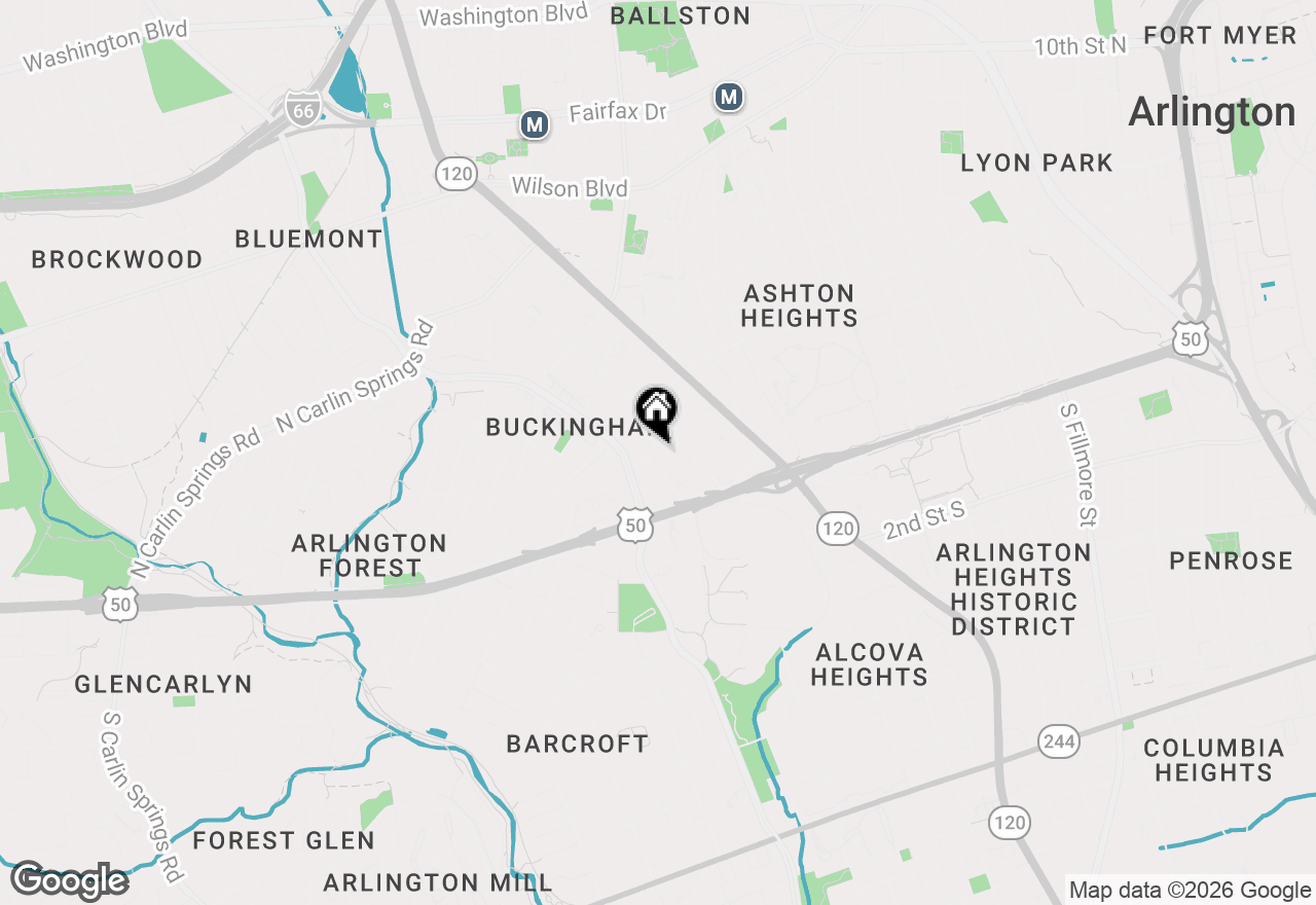 Map of 4312 2nd Road N #2, Arlington, VA 22203