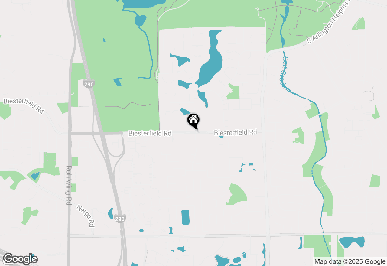 Map of 540 Biesterfield Road #208, Elk Grove Village, IL 60007