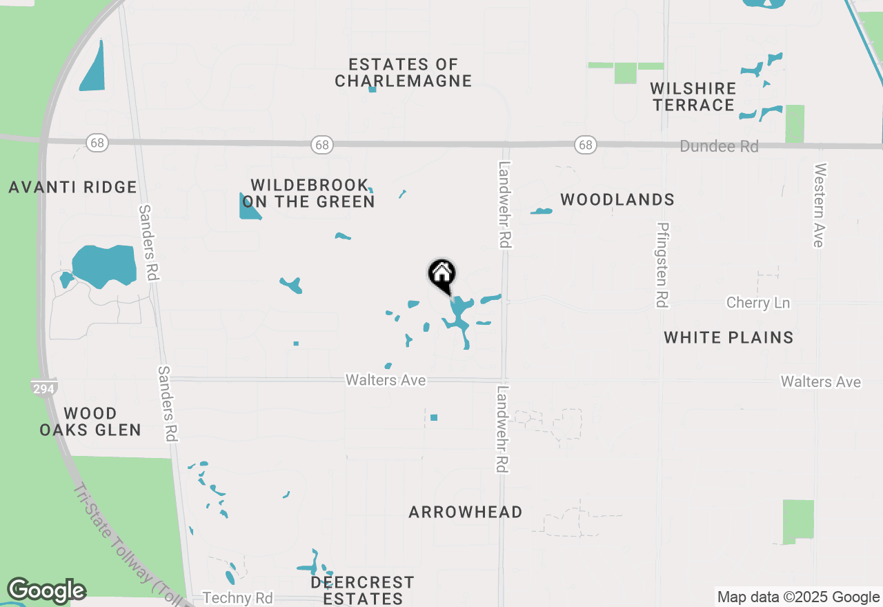 Map of 3 The Court Of Harborside #111, Northbrook, IL 60062