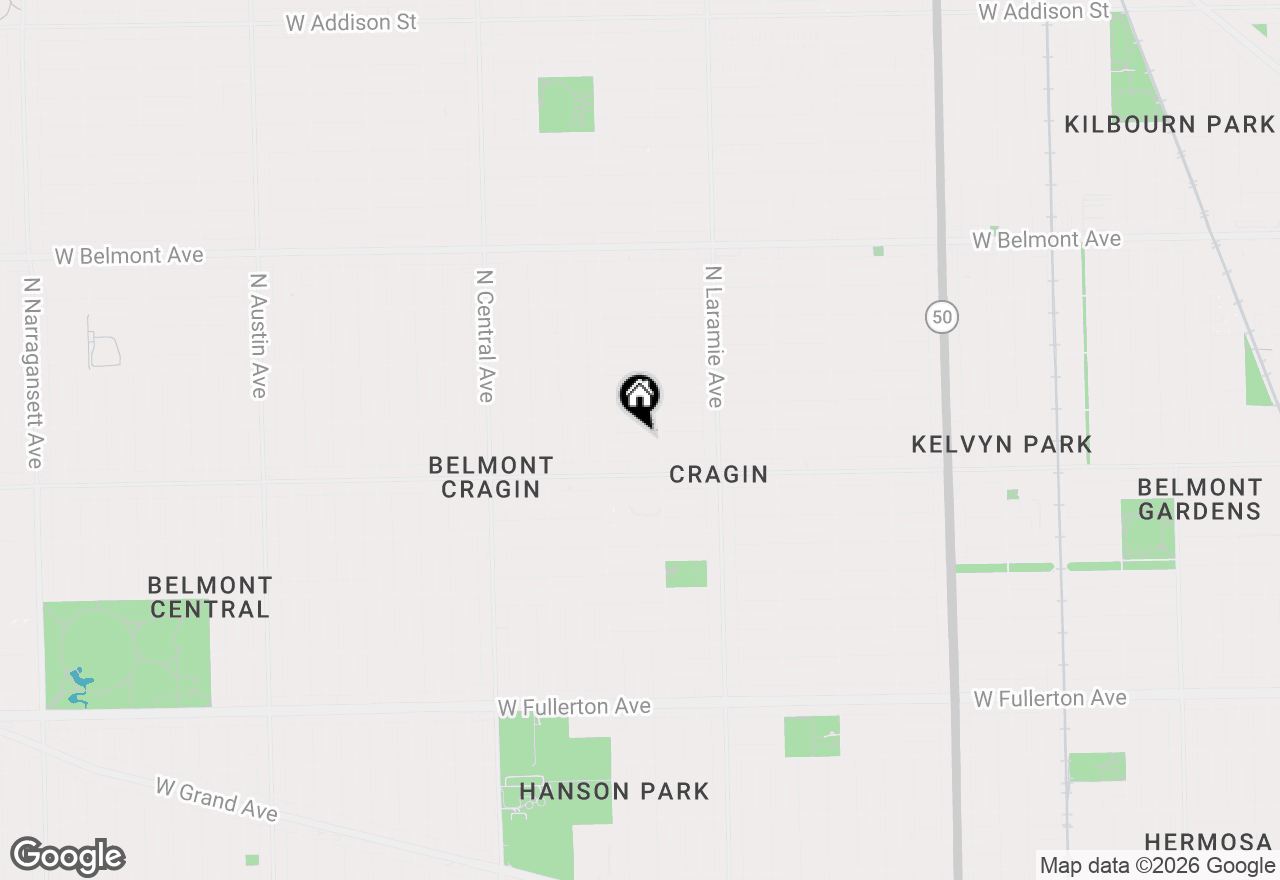 Map of 5320 W Wolfram Street, Chicago, IL 60641
