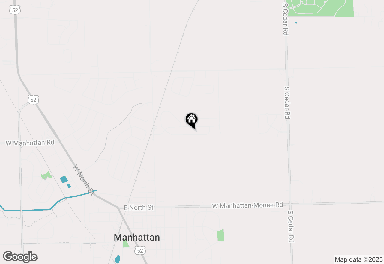 Map of 15128 W Quincy Circle, Manhattan, IL 60442