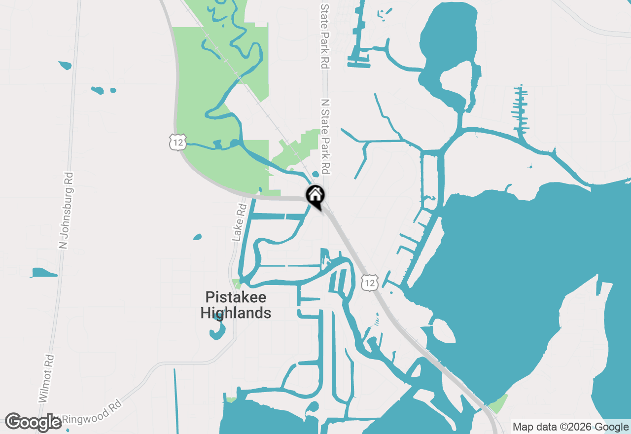 Map of 35811 N Cedar Island, Fox Lake, IL 60020