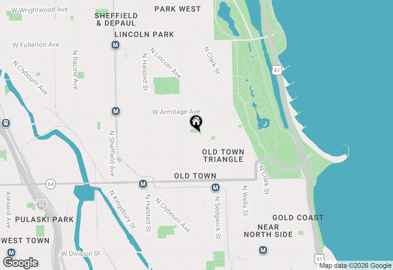 Map of 1838 N Cleveland Avenue, Chicago, IL 60614