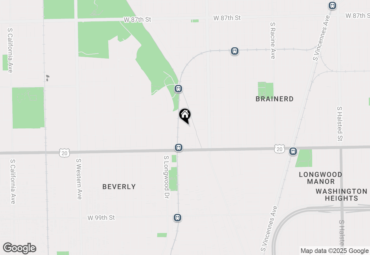 Map of 9340 S Vanderpoel Avenue, Chicago, IL 60620