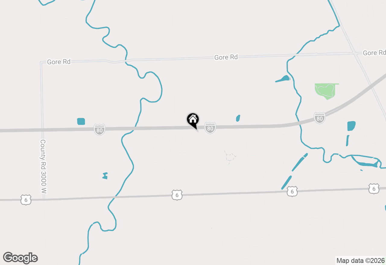 Map of 1938 Mountain Road, Morris, IL 60450