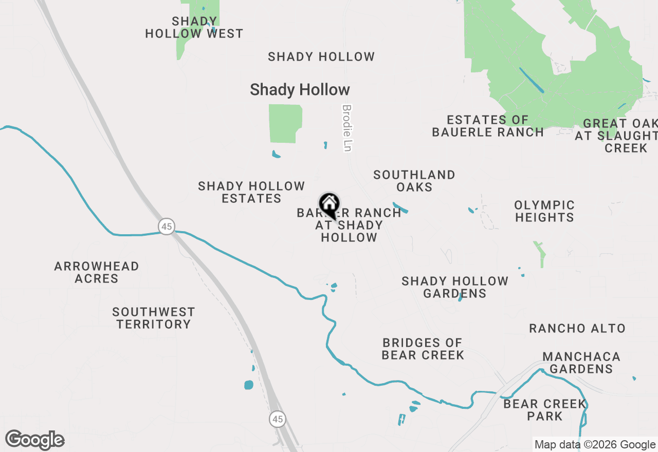 Map of 12113 Cascade Caverns Trl, Austin, TX 78739