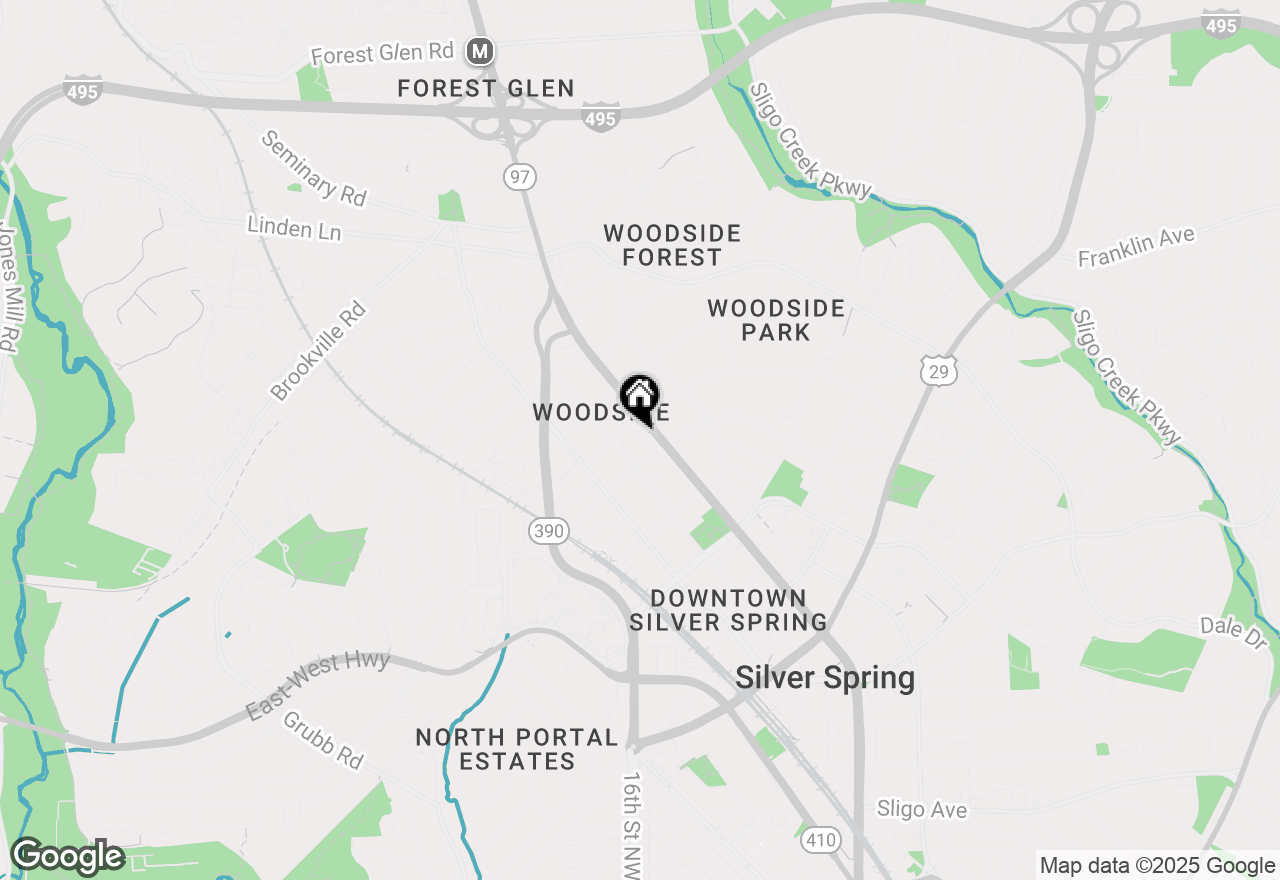 Map of 8908 Courts Way, Silver Spring, MD 20910