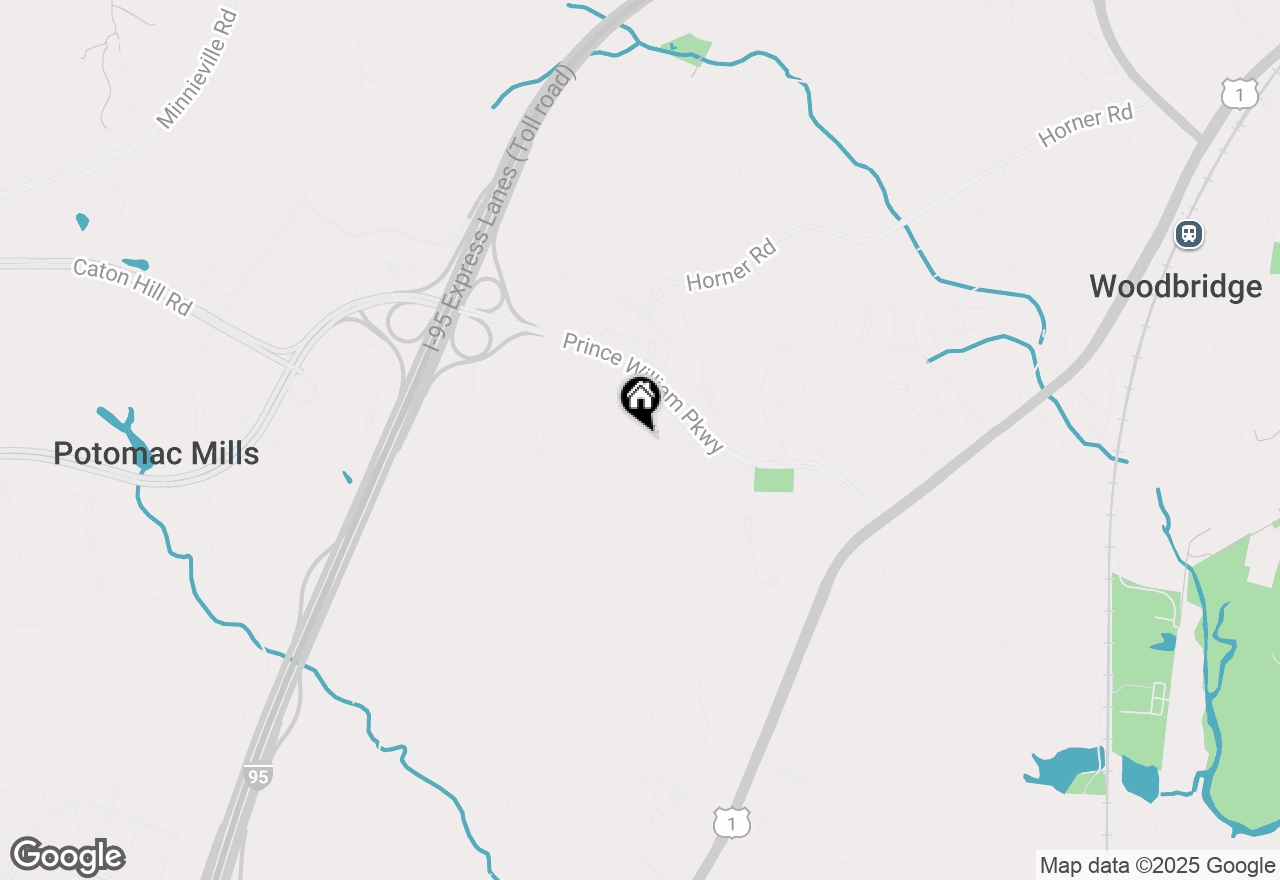 Map of 1912 Richmond Avenue, Woodbridge, VA 22191