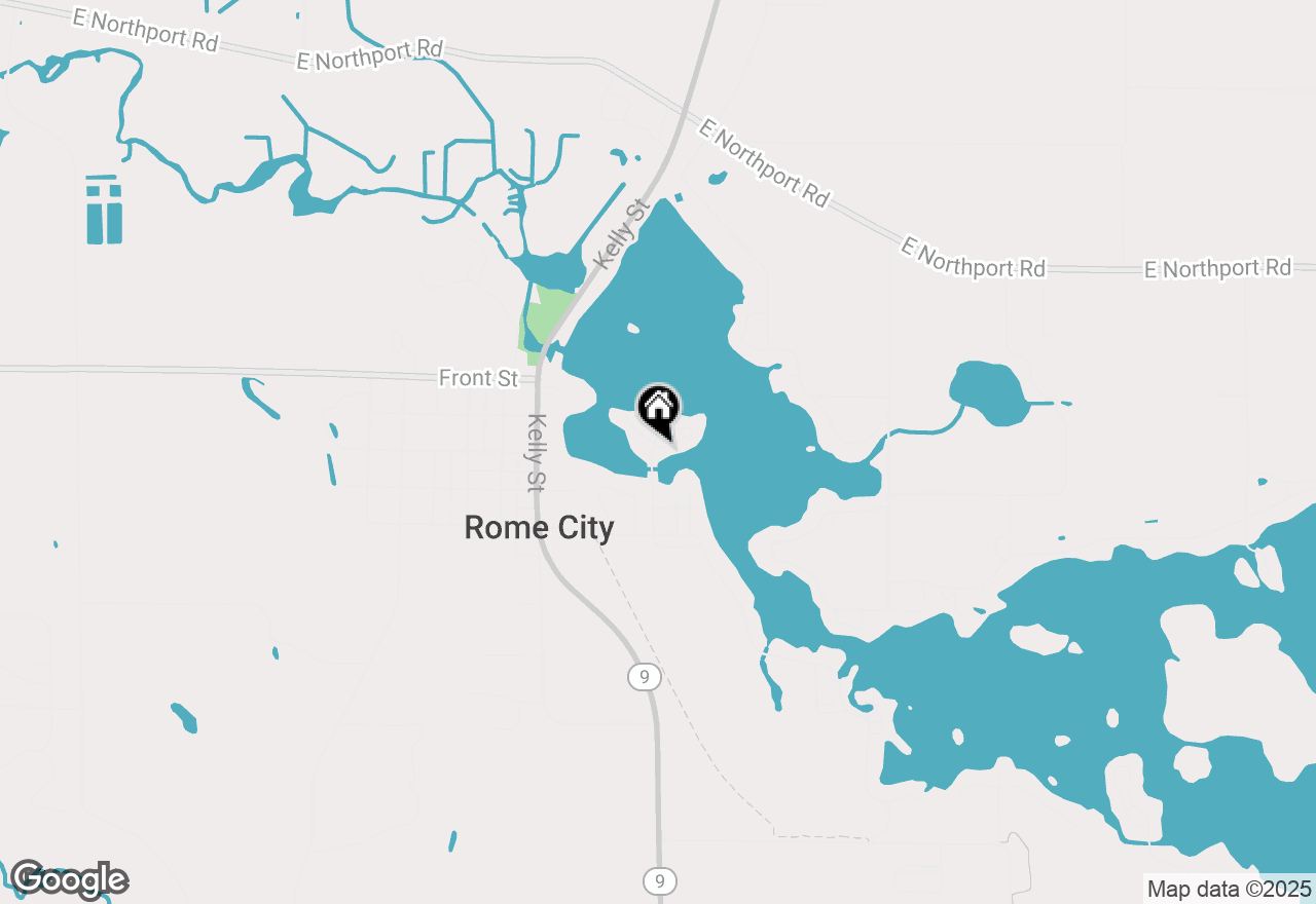 Map of 109 Sylvan Avenue, Rome City, IN 46784
