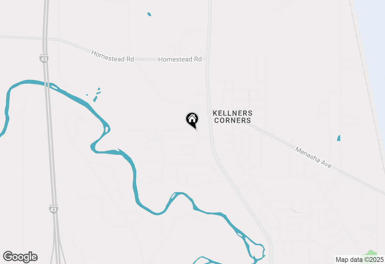 Map of 4911 Elmer Ln, Manitowoc, WI 54220