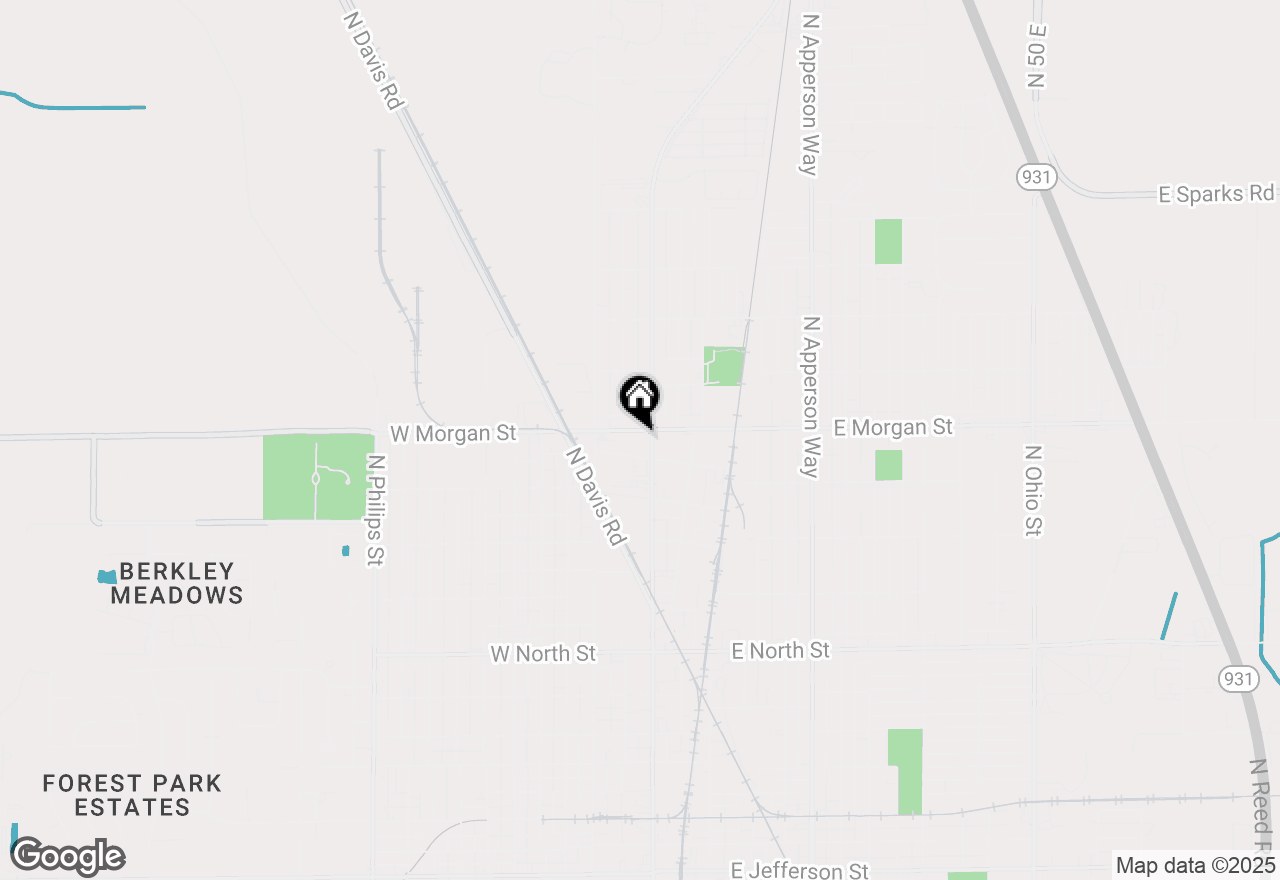 Map of 2019 N Washington Street, Kokomo, IN 46901