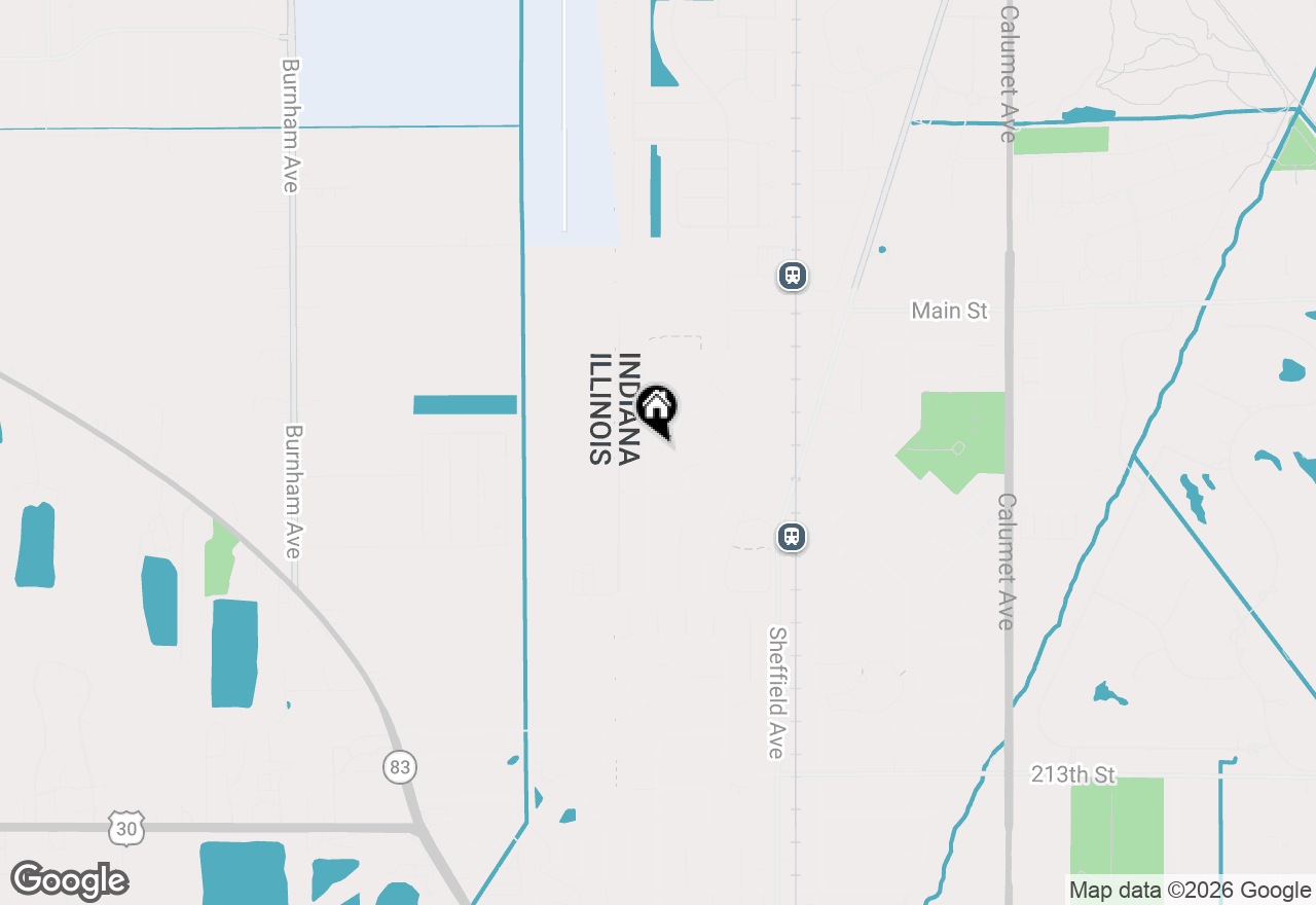 Map of 717 Sunflower Lane, Dyer, IN 46311