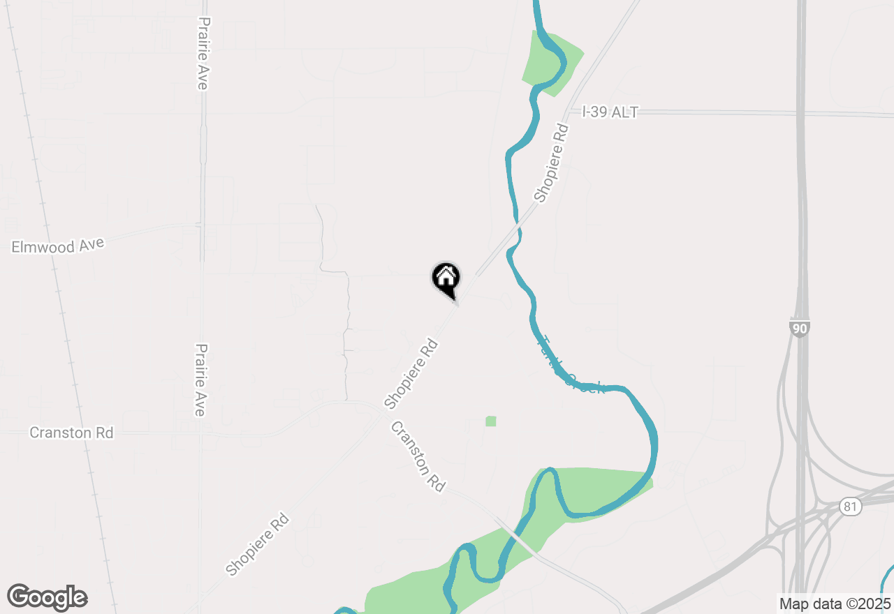 Map of 2513 Shopiere Road, Beloit, WI 53511