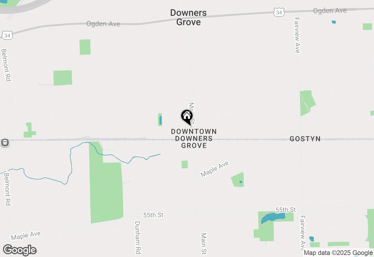 Map of 4949 Forest Avenue, Downers Grove, IL 60515