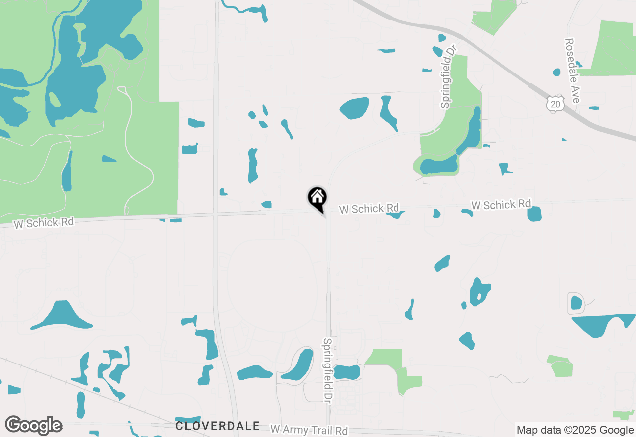 Map of 146 Paxton Road #4, Bloomingdale, IL 60108